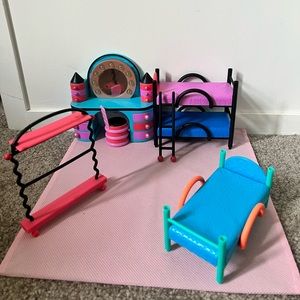 LOL doll bedroom furnitures